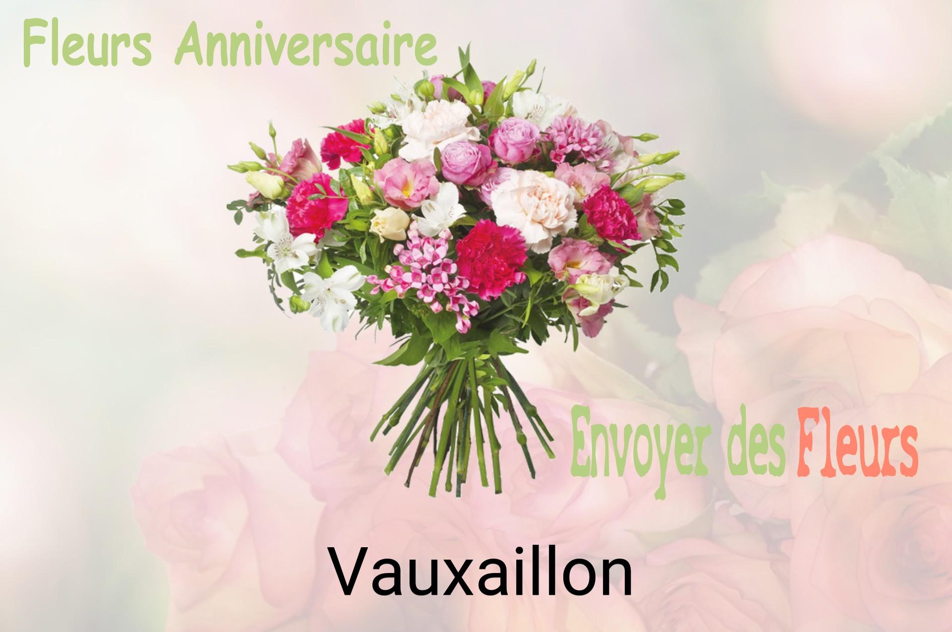 Bouquet de fleurs d’anniversaire livré à Vauxaillon