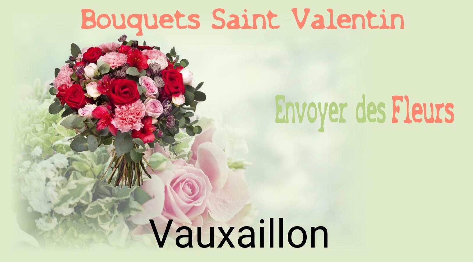 Roses de Saint-Valentin livrées à Vauxaillon